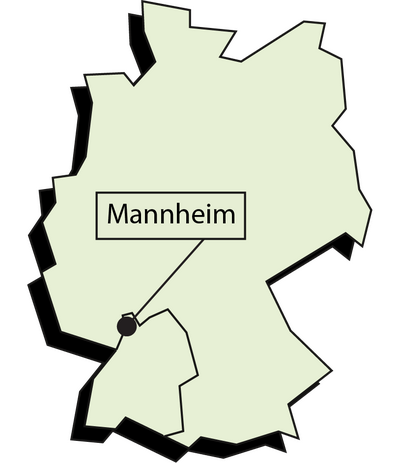 Mannheim Verortung