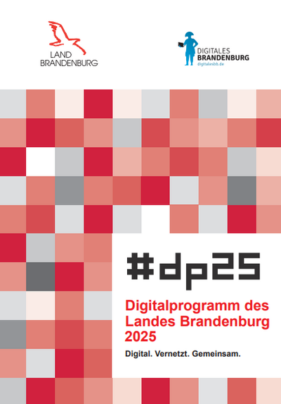 Digitalprogramm des Landes Brandenburg 2025 Cover