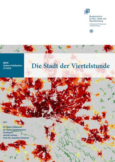 Cover der Studie "Stadt der Viertelstunde"
