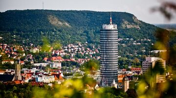 Stadtansicht der Smart City Jena