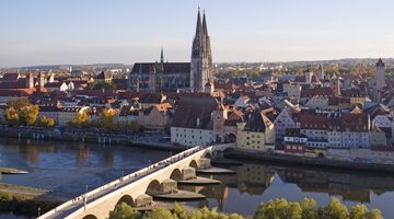 Stadtansicht der Smart City Regensburg